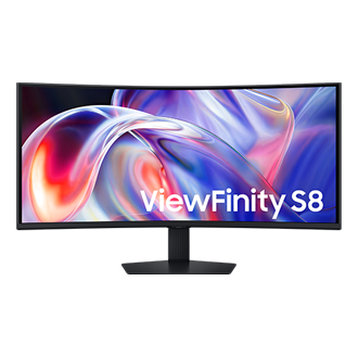 40" ViewFinity S8 S85TH 5K2K WUHD 144Hz Monitor Front Black 