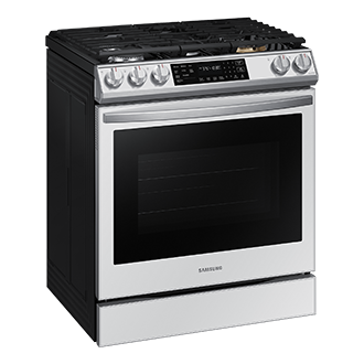 Samsung NE59J7630SS 30 Inch Freestanding Electric Range with 5.9 cu. ft.  True Convection Oven, 5 Smoothtop Elements, 6 Inch/9 Inch 3,300W Power  Burner, Storage Drawer, Steam Clean and Sabbath Mode: Stainless Steel