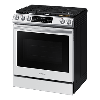 Samsung NE59J7630SS 30 Inch Freestanding Electric Range with 5.9 cu. ft.  True Convection Oven, 5 Smoothtop Elements, 6 Inch/9 Inch 3,300W Power  Burner, Storage Drawer, Steam Clean and Sabbath Mode: Stainless Steel