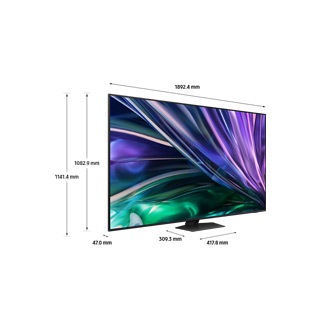 Dimension of Samsung Neo QLED TV(## x ## x ## mm) QN85D with black one touch hexagon stand