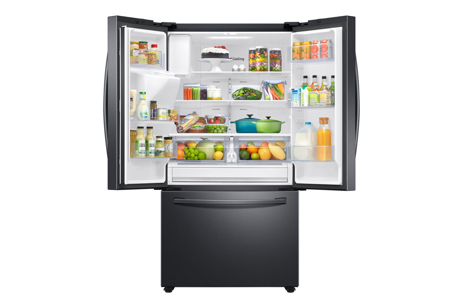 front-open-with-food Black