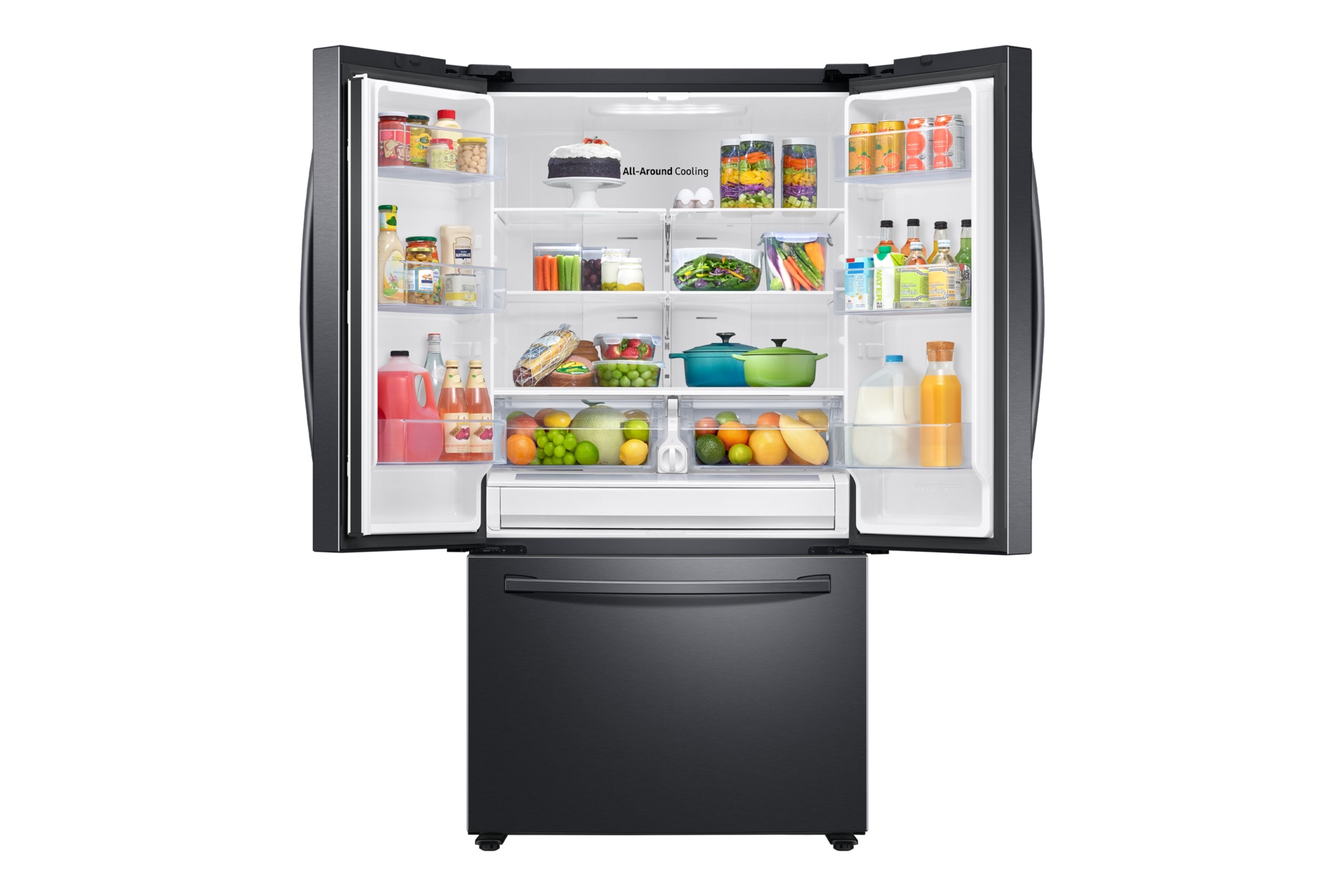 front-open-with-food Black