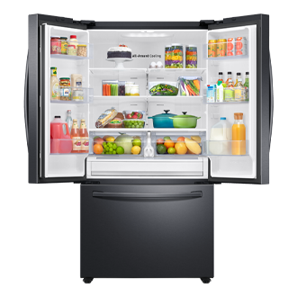 front-open-with-food Black