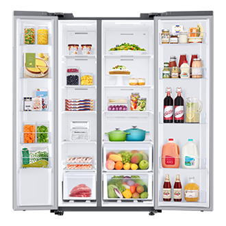 front-open-whith-food1 silver mirror