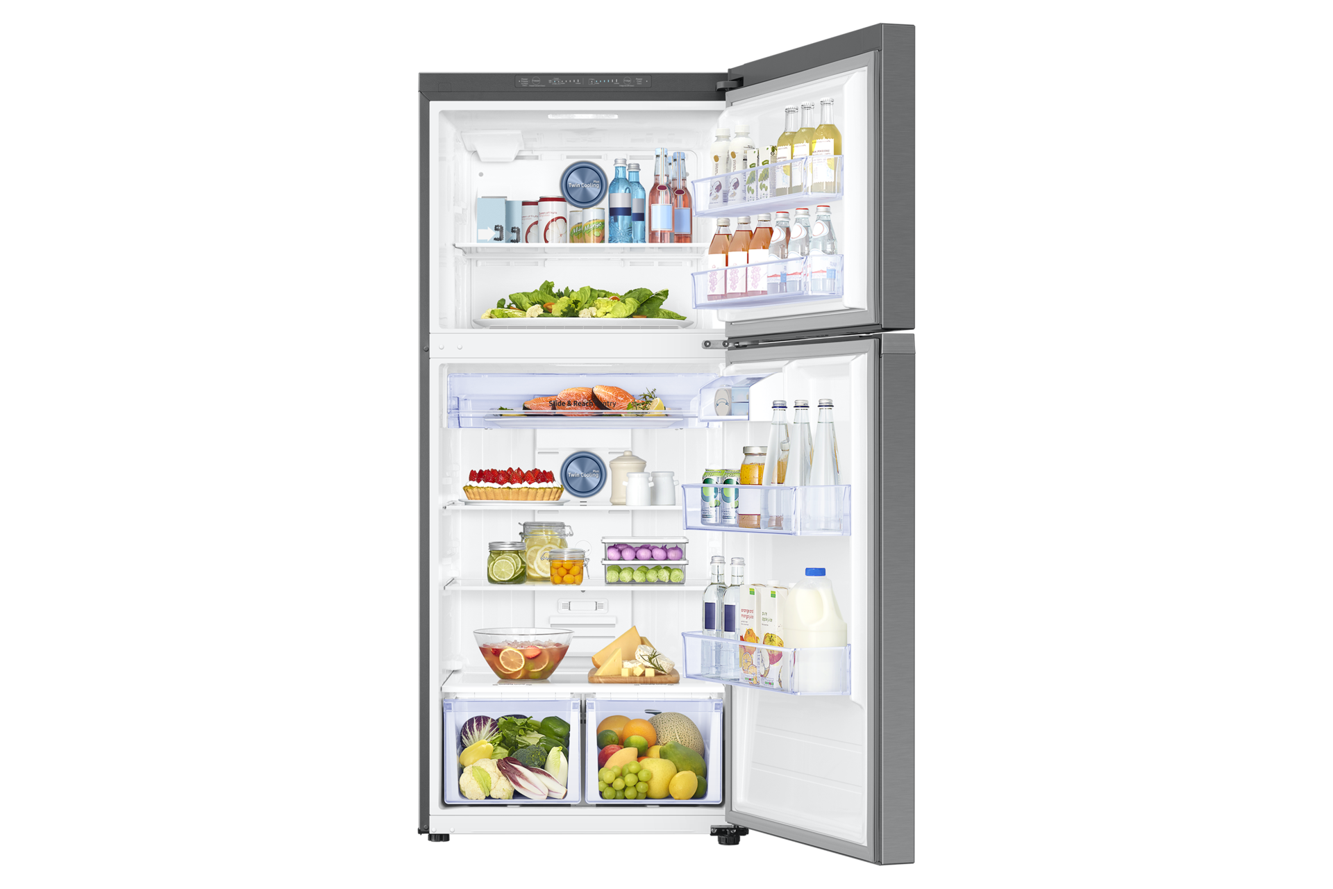 front-open-with-beverage Silver