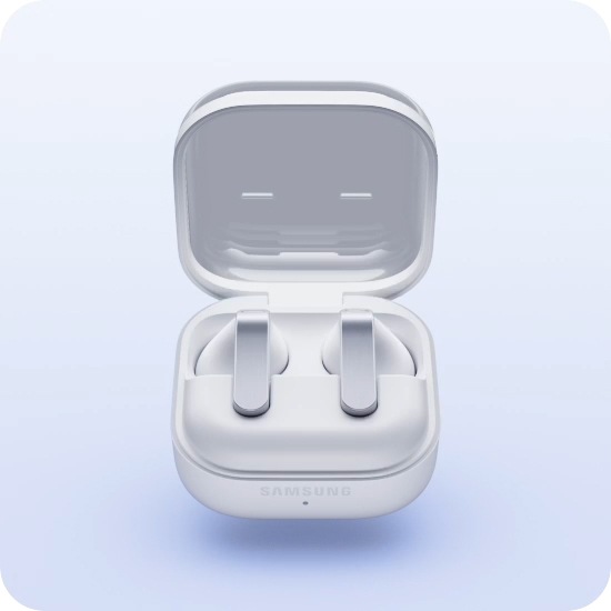 Galaxy Buds4 White | Samsung Caribbean