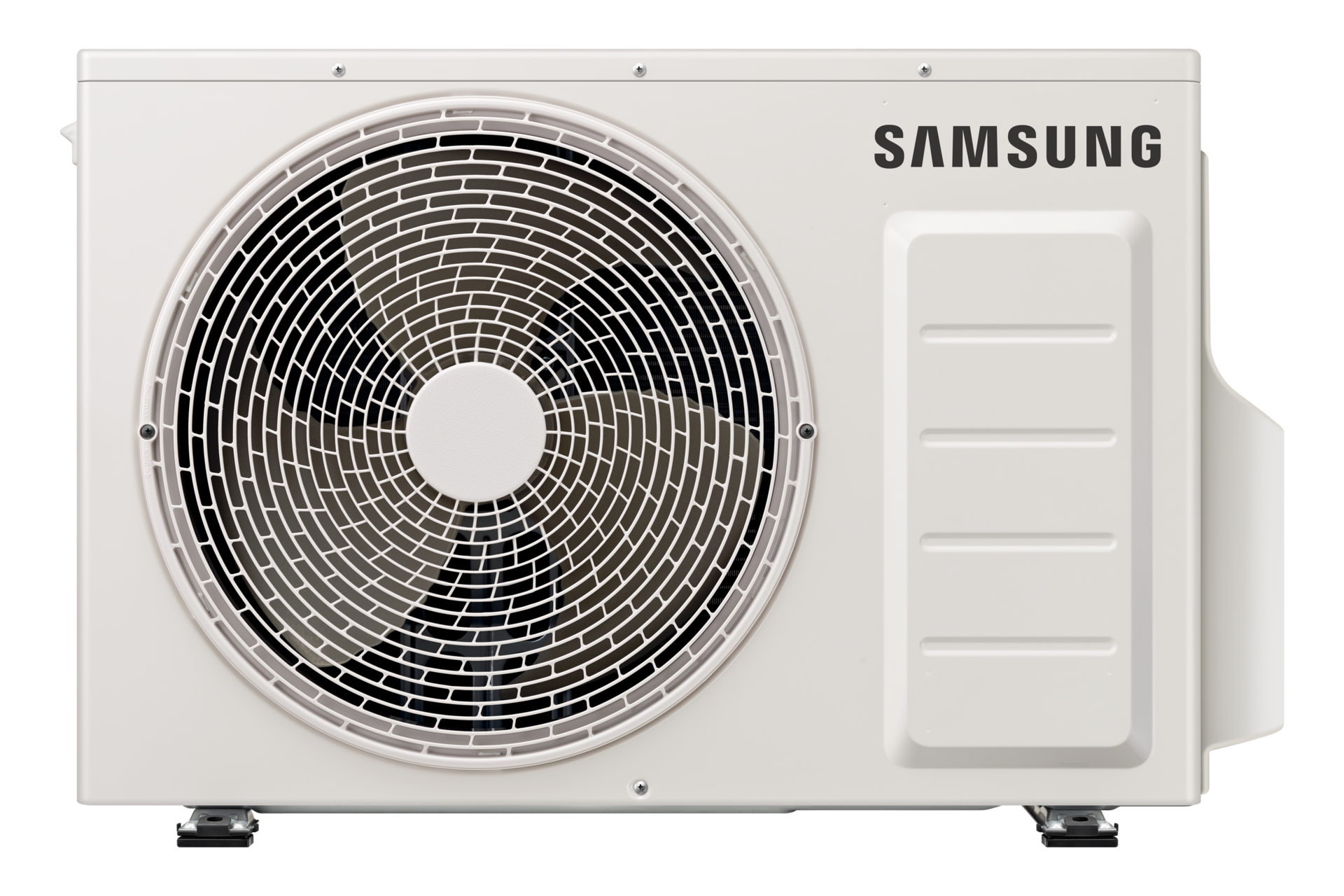 Bespoke AI WAll Mounted AC  Non-WindFree With Fast Cooling, Quick Remote Front1 White 
