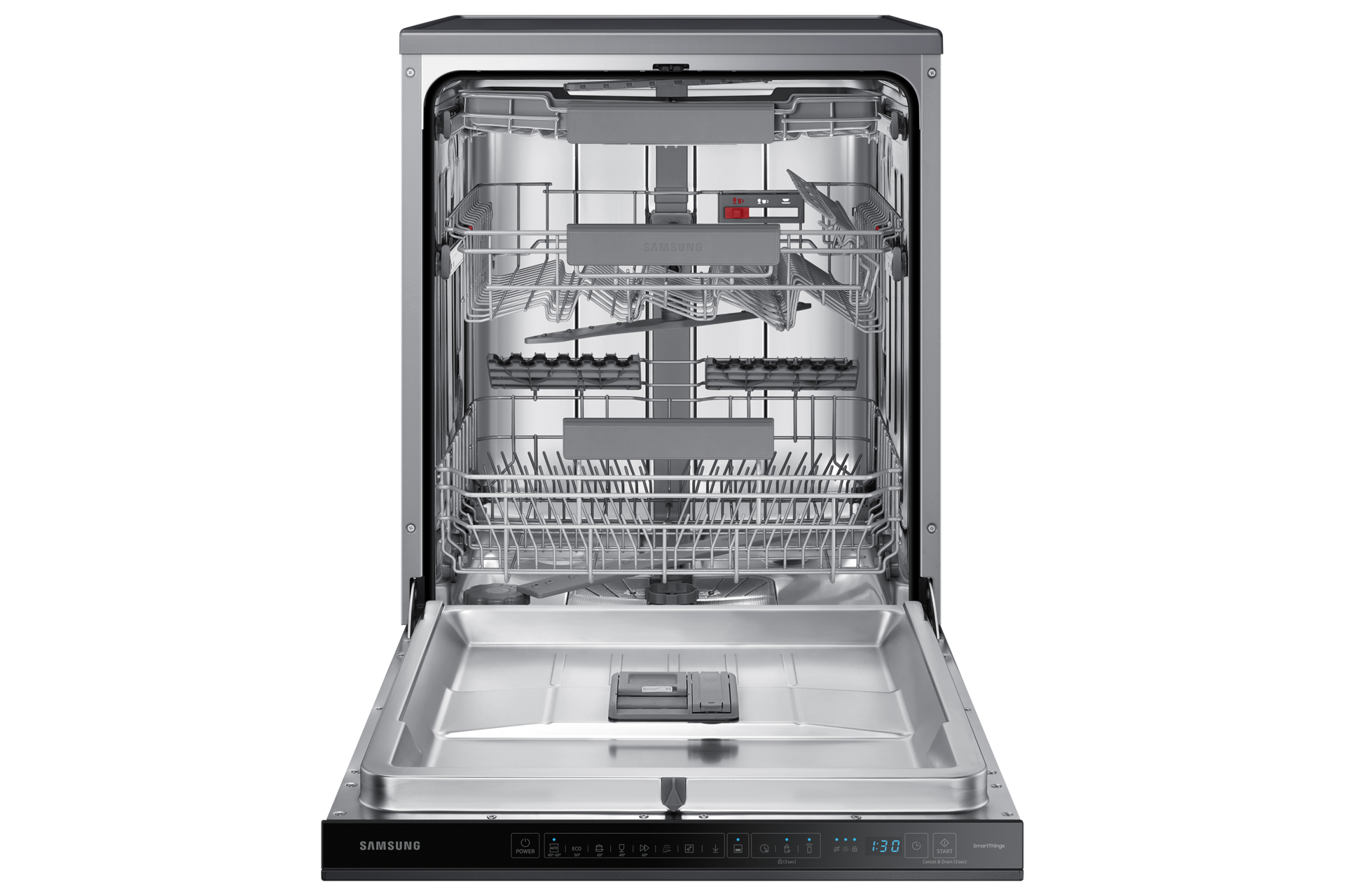 DW8500AM DW60A8050FB Freestanding Dishwasher with High Energy Efficiency Simply more convenient  (2021) Front-Open2 Black 