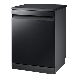 DW8500AM DW60A8050FB Freestanding Dishwasher with High Energy Efficiency Simply more convenient  (2021) Right-Perspective2 Black 