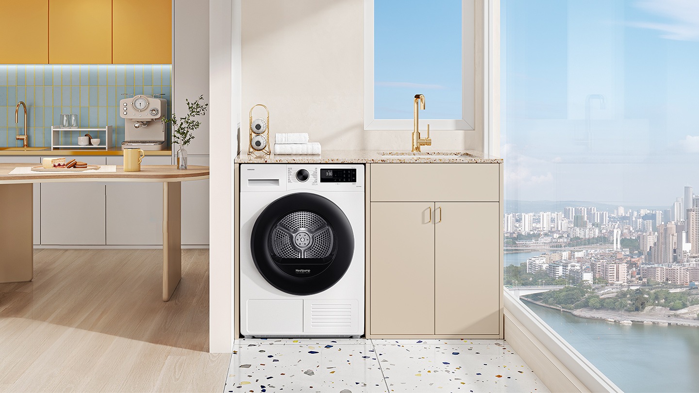 DV5000D is installed in the balcony.