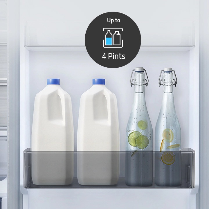 What are Ice Max bins in Samsung Frost Free Refrigerator(RT36FDJFASL)?