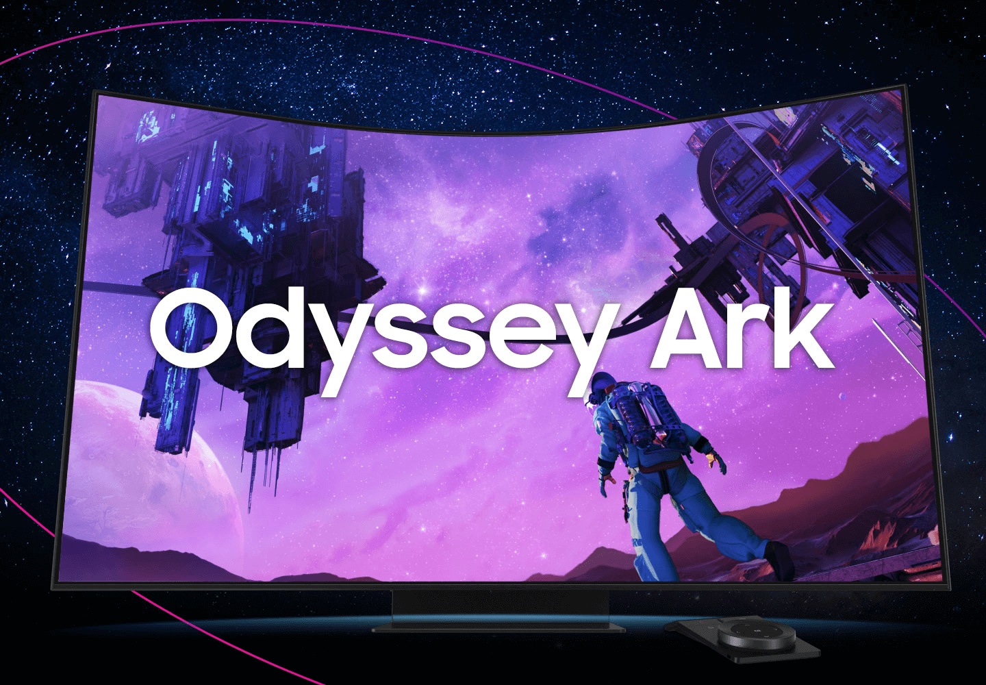 Samsung Odyssey Ark 2nd Gen 55″ 4K UHD 165Hz curved gaming monitor