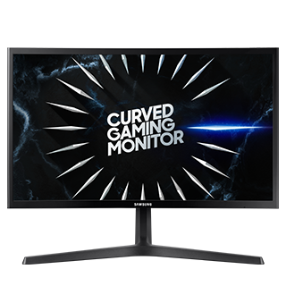 Monitor Curvo Gamer Samsung 24 Pulgadas LC24RG50FQLXZX Full HD