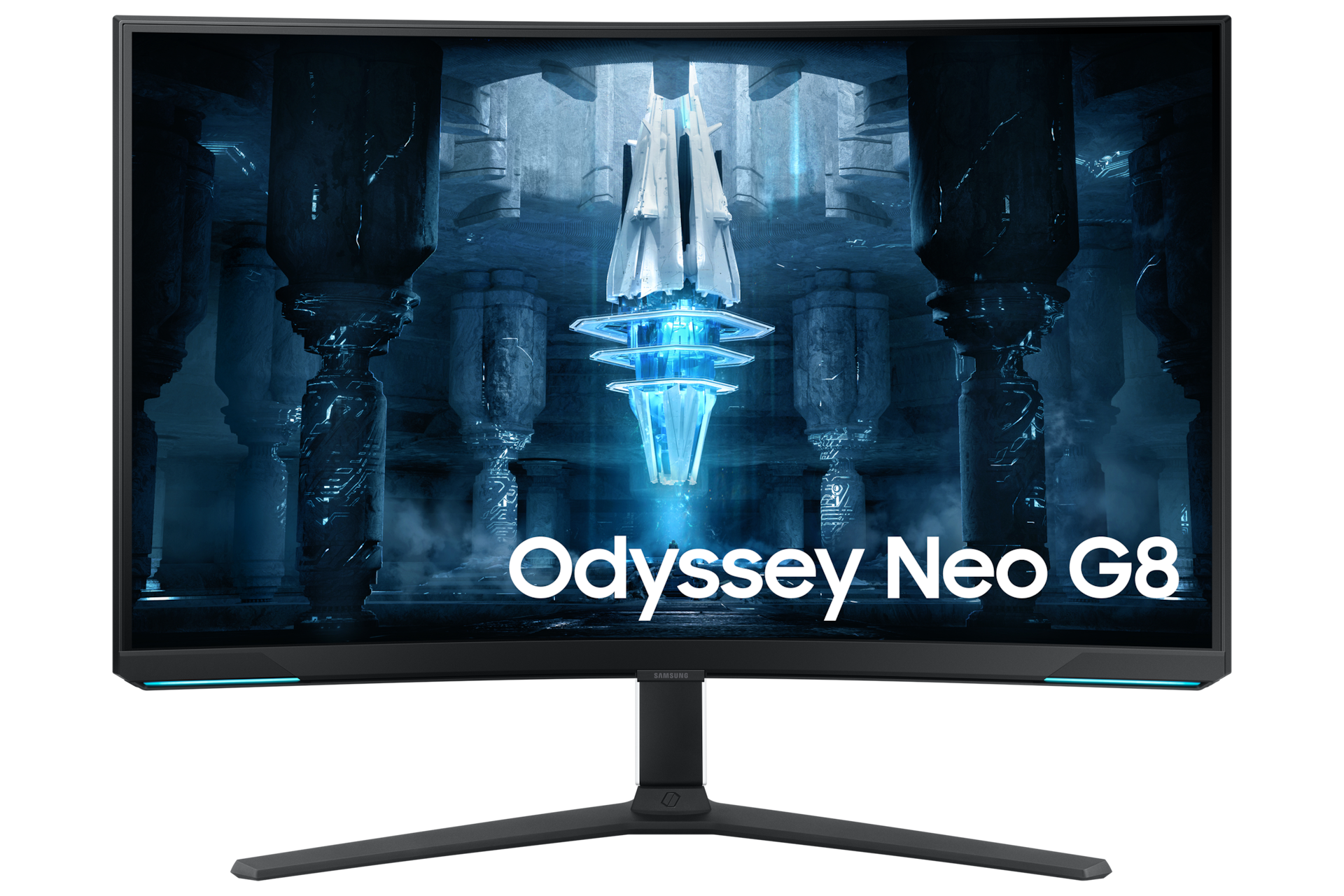 32 UHD monitor with 240Hz refresh rate and Quantum Mini-LED LS32BG850NMXUE