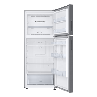 RT6300C Top Mount Freezer Refrigerators with Optimal Fresh+ Front-Open-Without-Food Silver 