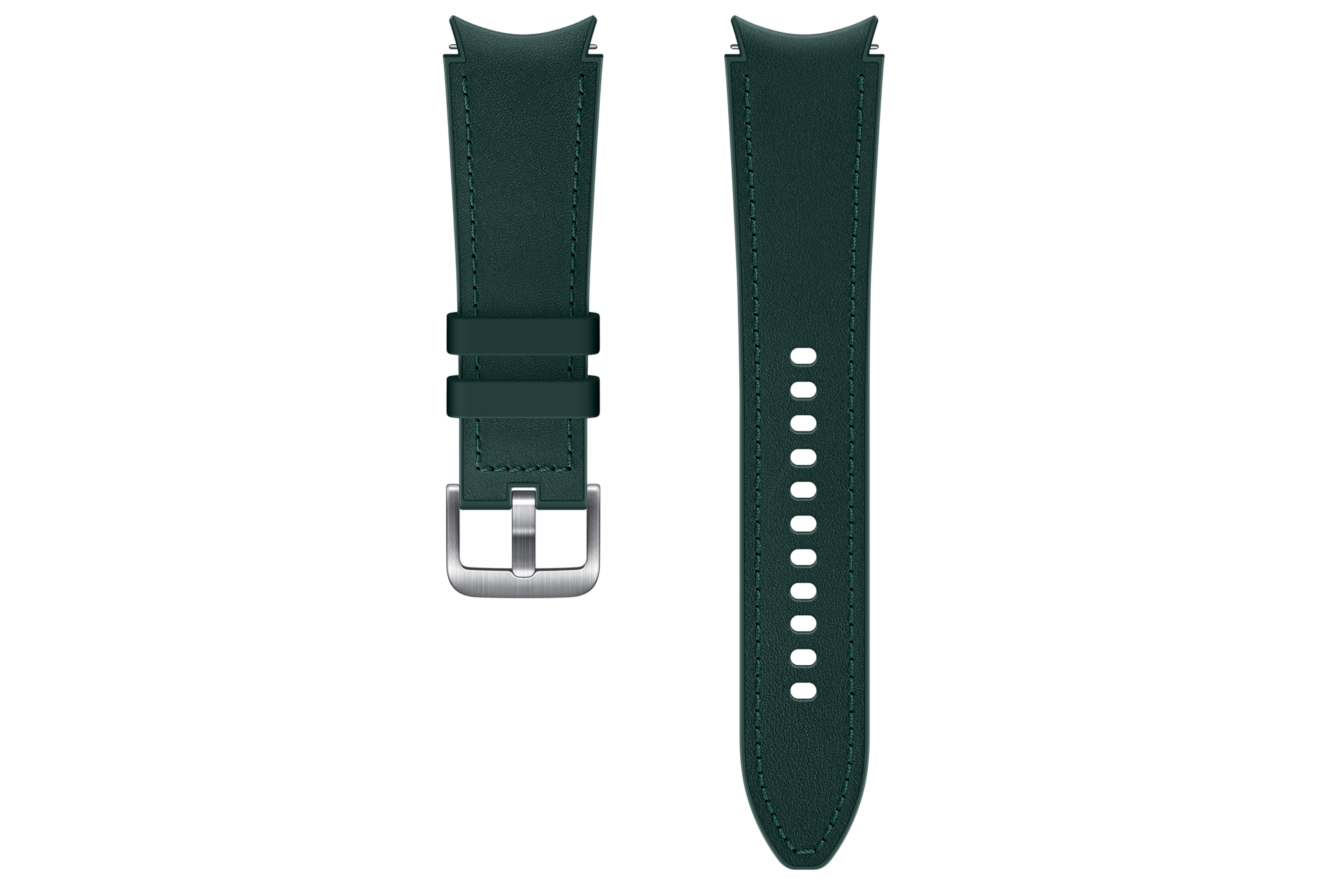 Galaxy Watch4 Hybrid Leather Band (20mm, M/L) Green | Samsung Levant