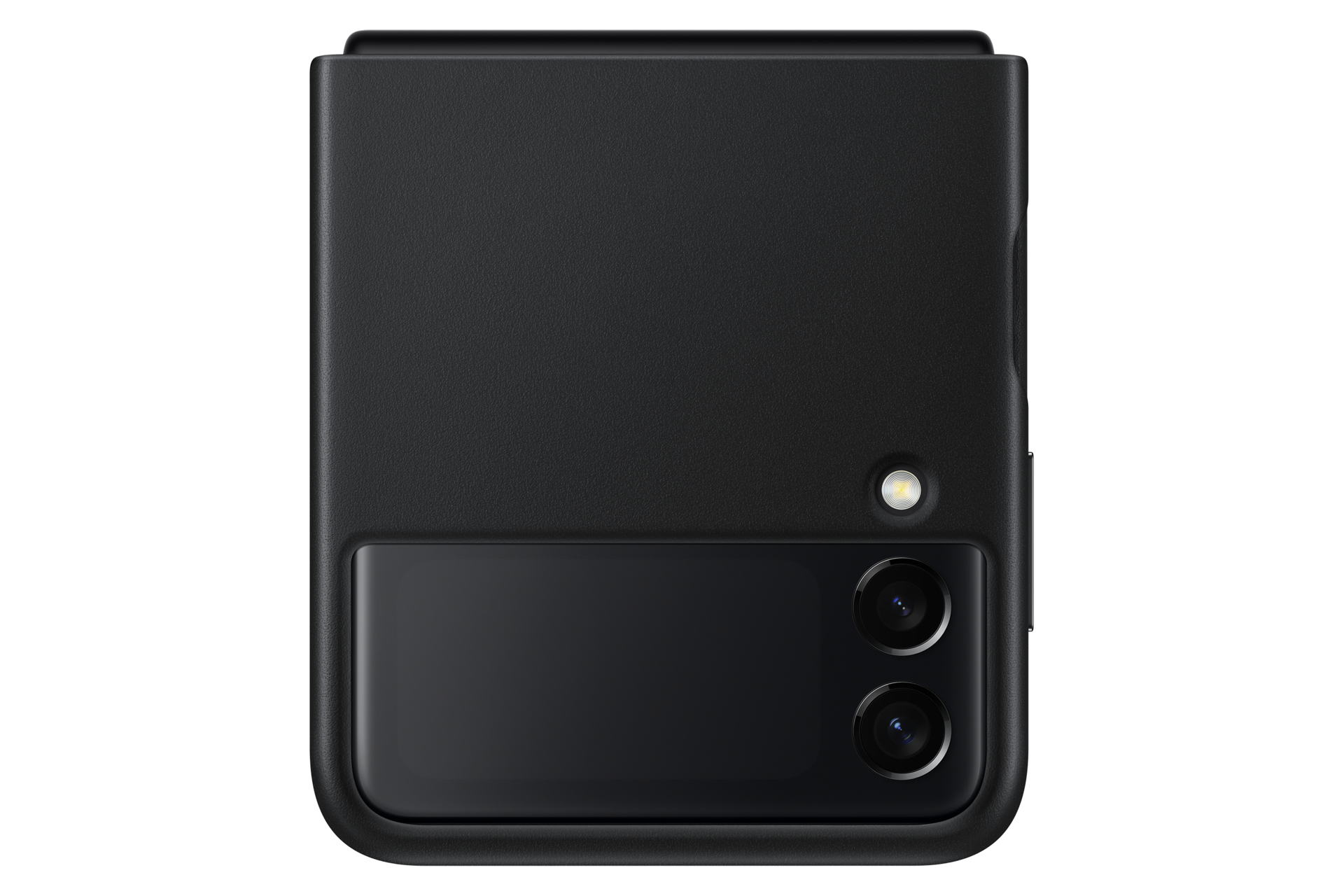 Samsung Galaxy Z Flip5 Flap Eco-Leather Case in Black(EF-VF731PBEGUS)