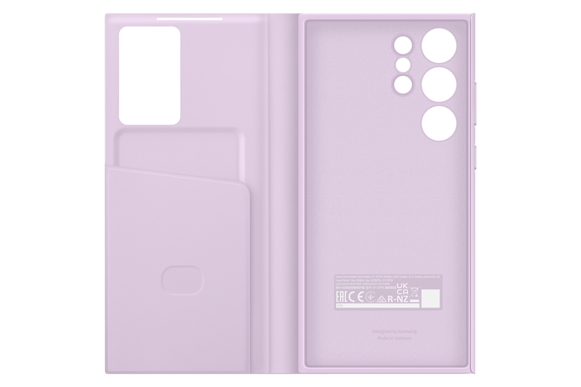 Galaxy S23 Ultra Smart View Wallet Case