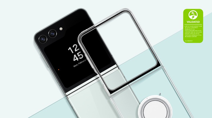 Galaxy Z Flip5 Clear Gadget Case