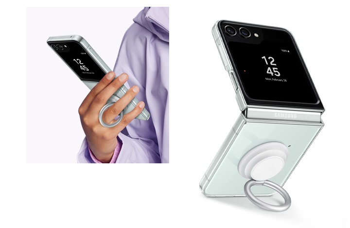 Galaxy Z Flip5 Clear Gadget Case