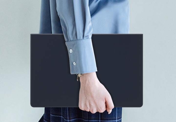 Galaxy Tab S9+ Book Cover Keyboard Slim Black | Samsung Jordan