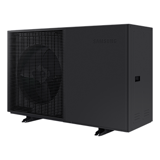 AE6000C EHS R290 MONO with R290 Refrigerant Pump Intergrated R-Perspective Black 
