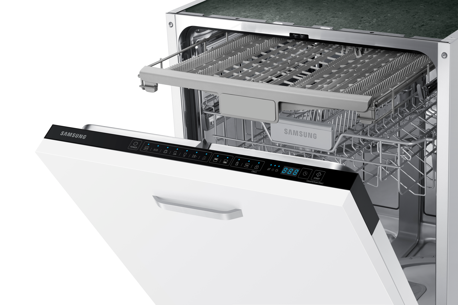 DW5500MM Dish Wahser with Wide Led display Detail White 