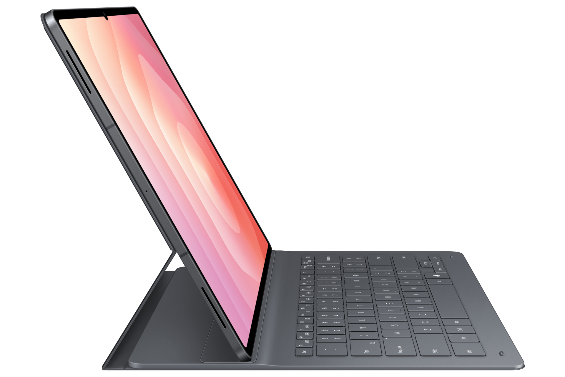 Galaxy Tab S11 Ultra Book Cover Keyboard Slim Standing3 Black 