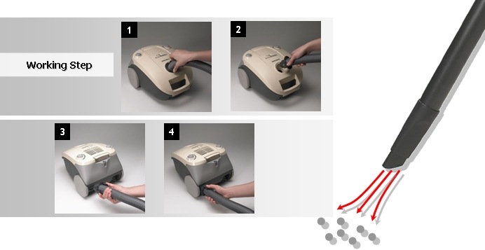 Easy Dust Blowing Function