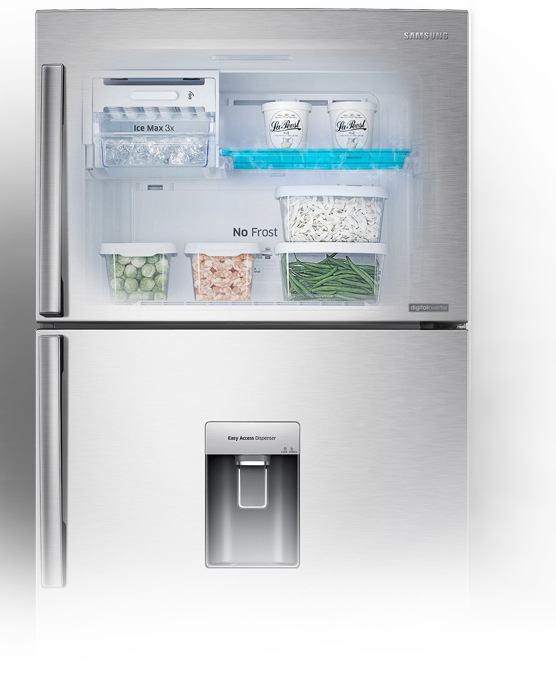 Top Freezer with Digital Inverter 460L Silver Samsung Jordan