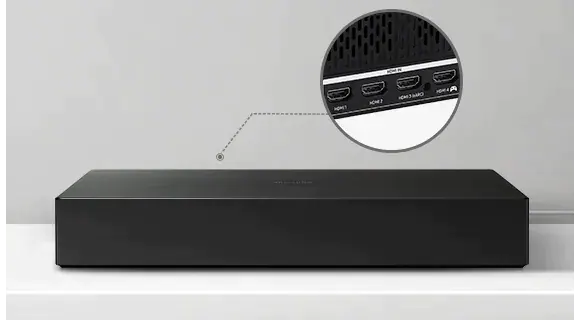 Closeup of One Connection Box shows its slim, minimalized design.