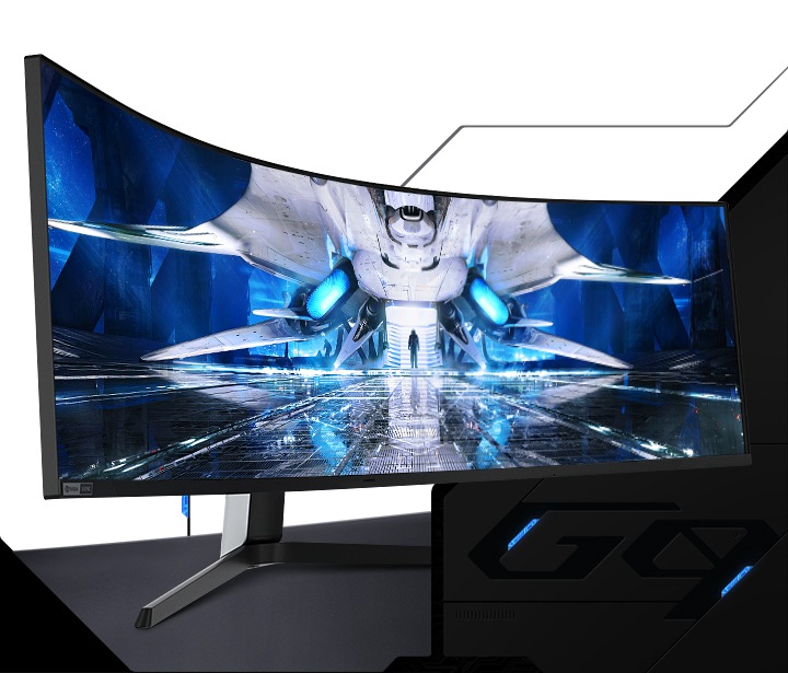 DQHD Monitor With Quantum Mini-LED LS49AG950NMXZN | Samsung Levant
