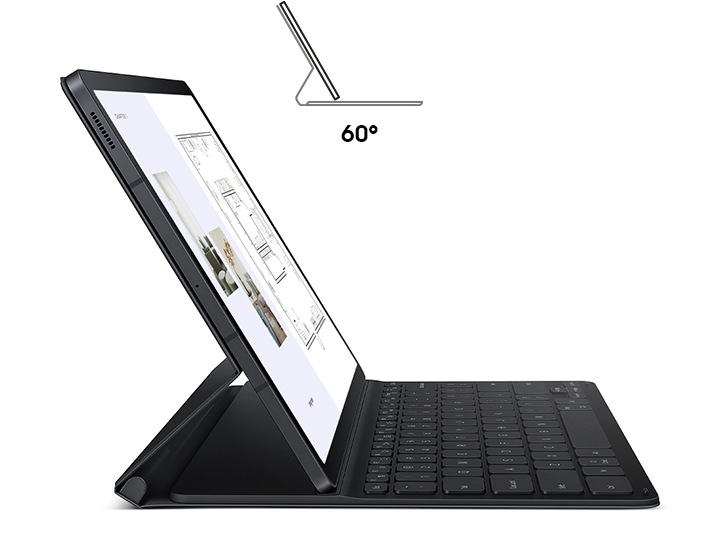 Tab S7+ | S7 FE Book Cover Keyboard Slim | Samsung Jordan