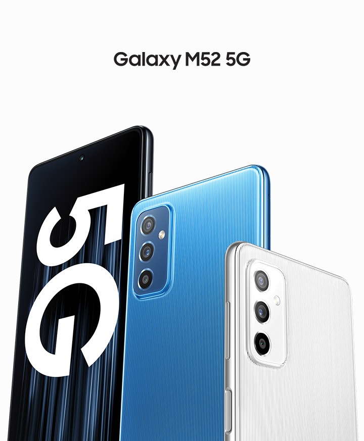 Galaxy M52 5G black 128 GB | Samsung Levant