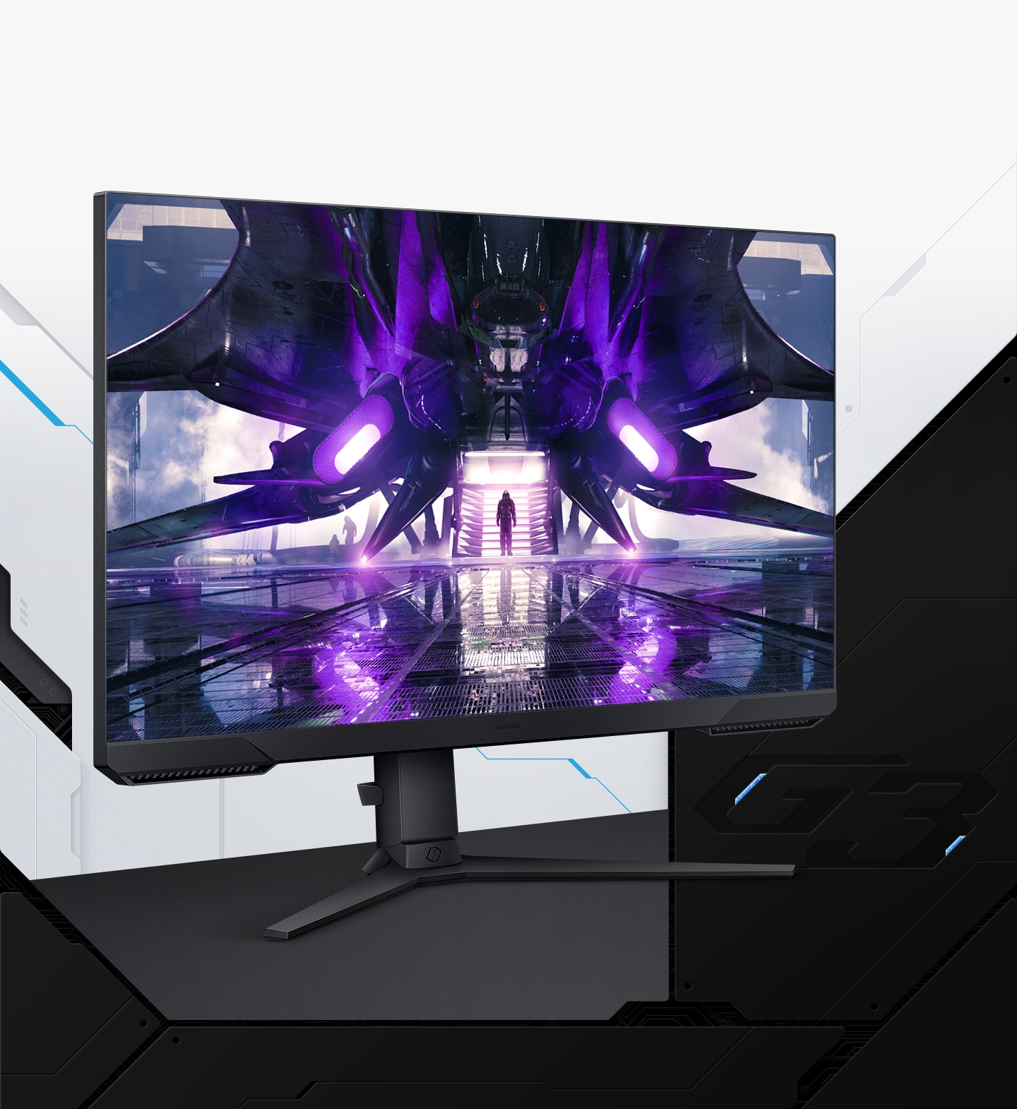 SAMSUNG 24 Inch Odyssey G3 Gaming Monitor, 24" Gaming Monitor with165hz refresh rateSamsung, Gaming Monitor 24-inch with 165hz refresh rateSamsung, SAMSUNG 24