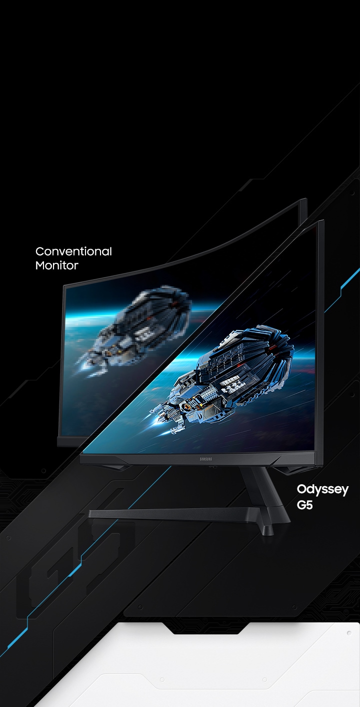 Samsung Odyssey G5 27 inch G55C curved 165Hz VA