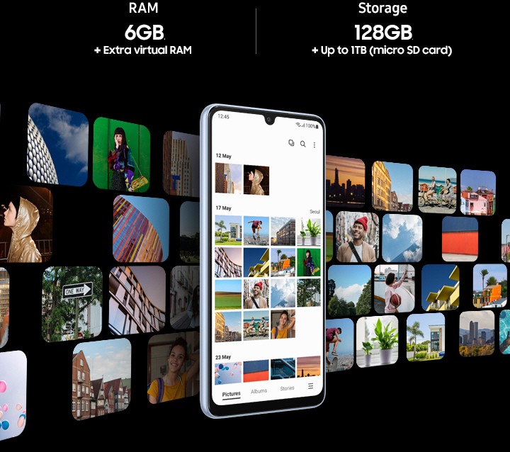 Samsung Galaxy A33 5G 6,4'' 128GB Negro - Smartphone