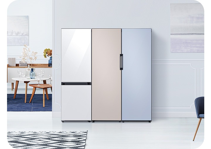 Bottom Freezer Refrigerator 340L - White | Samsung Jordan