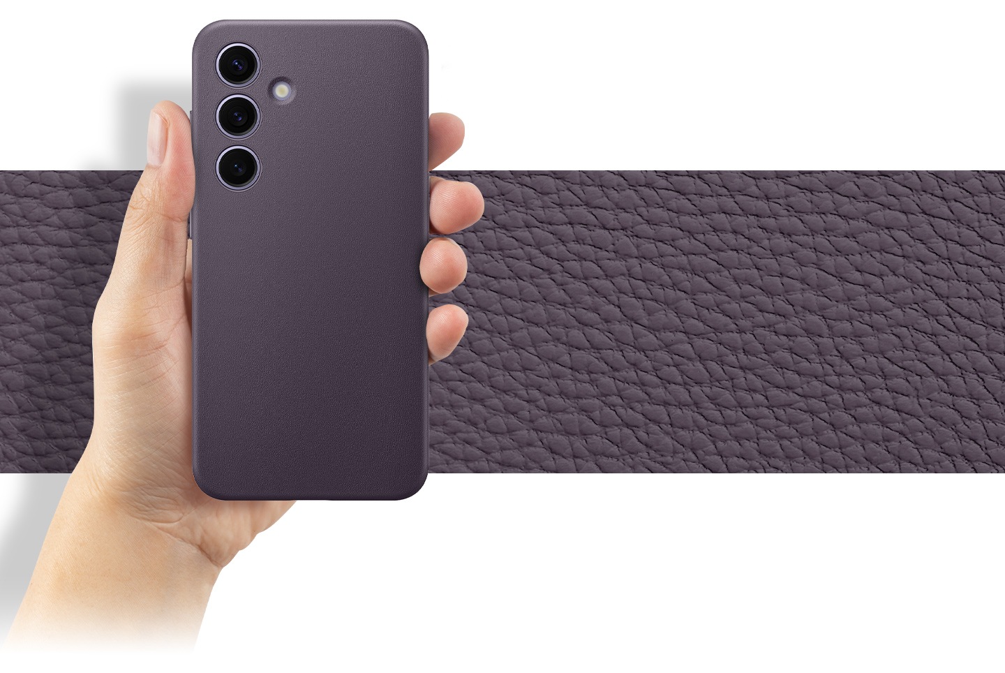 Wrap your phone in elegance with the Vegan Leather Case. Add a soft, lavish touch while enhancing your device's modern style.