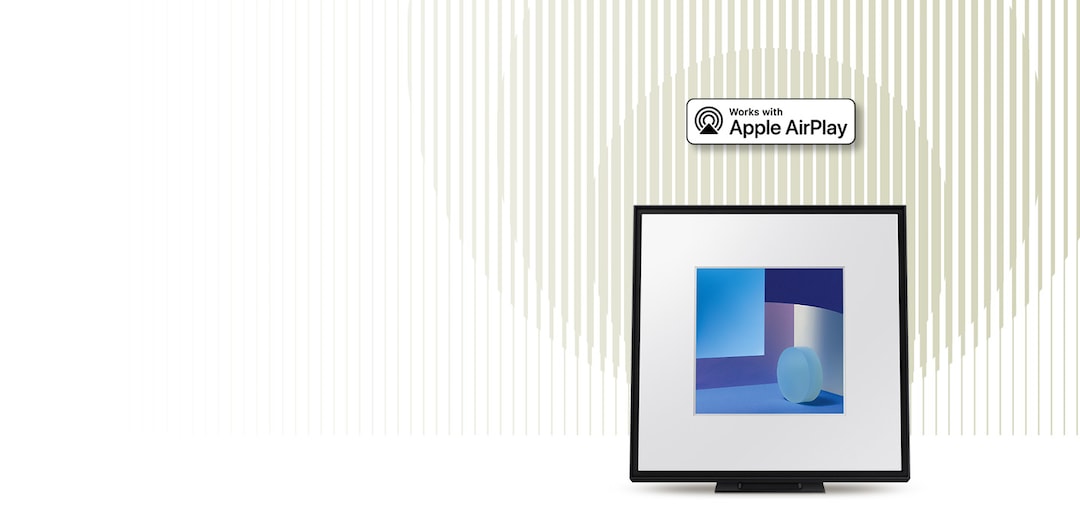 Reproducción con Apple AirPlay en el Music Frame