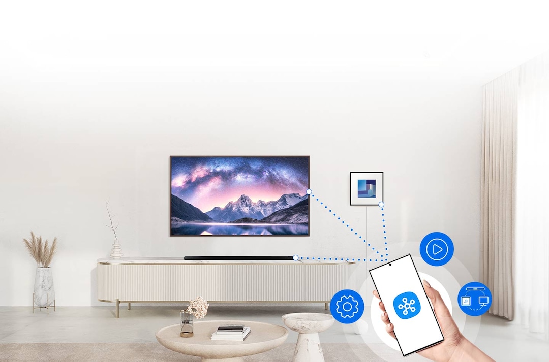 Control del Music Frame desde la app SmartThings