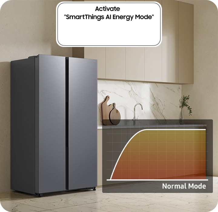 Business | Bespoke AI Refrigerator SBS AI Energy mode 651L