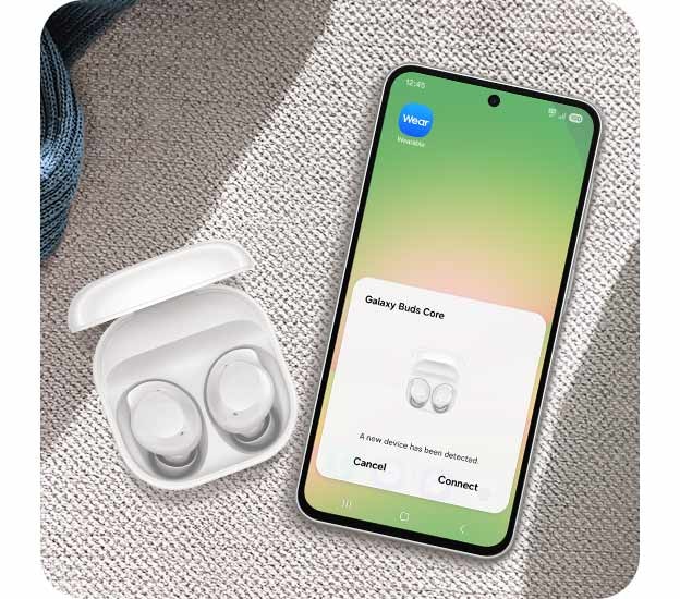 Galaxy Buds Core Black 35H Battery + ANC | Samsung Jordan