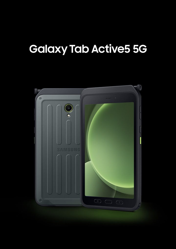 Samsung Galaxy Tab Active5 sob rigoroso teste de certifica��o militar MIL-STD-810H e veda��o IP68
