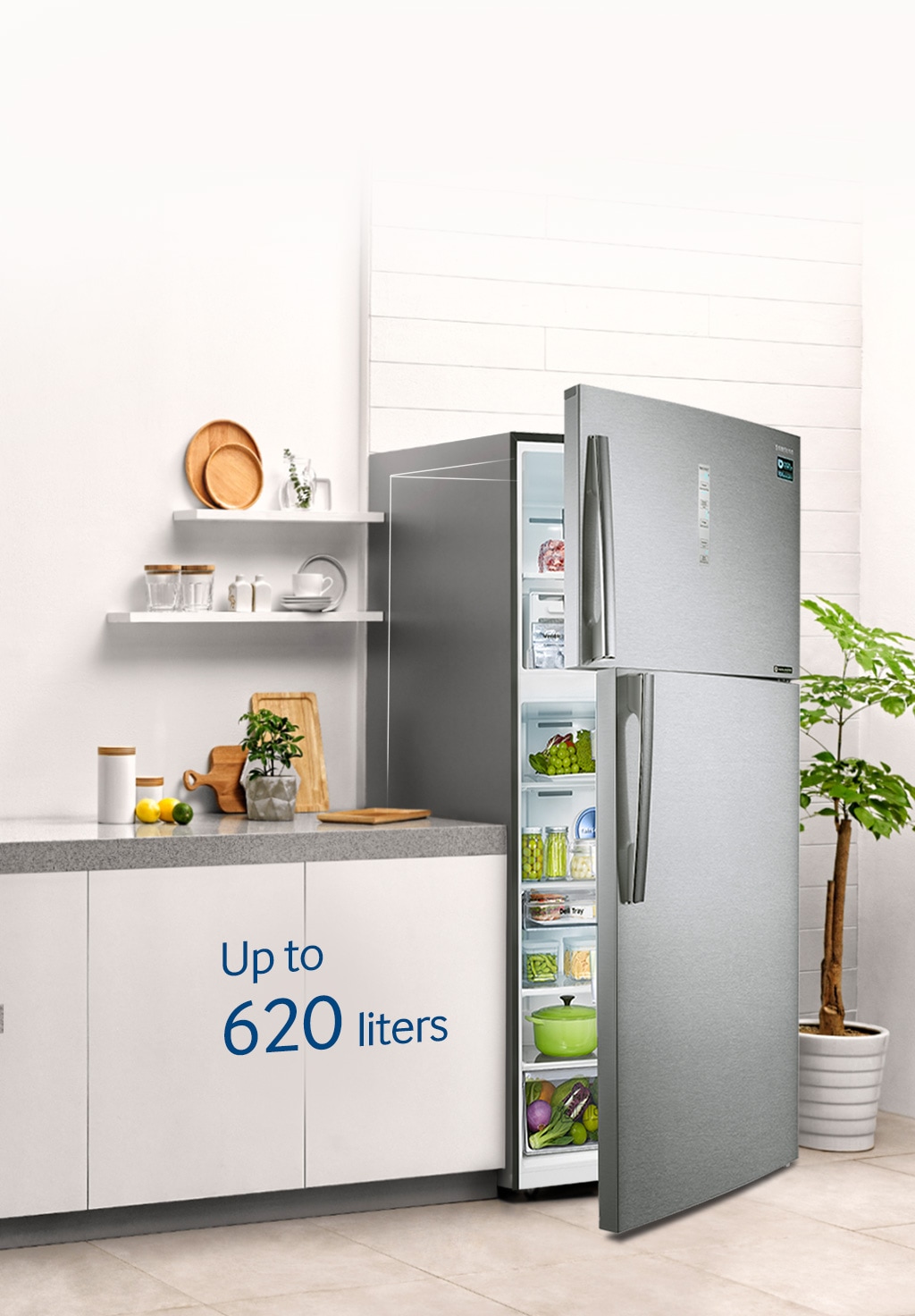 Business | Top Freezer with Twin Cooling Plus™ 580L | Samsung Jordan