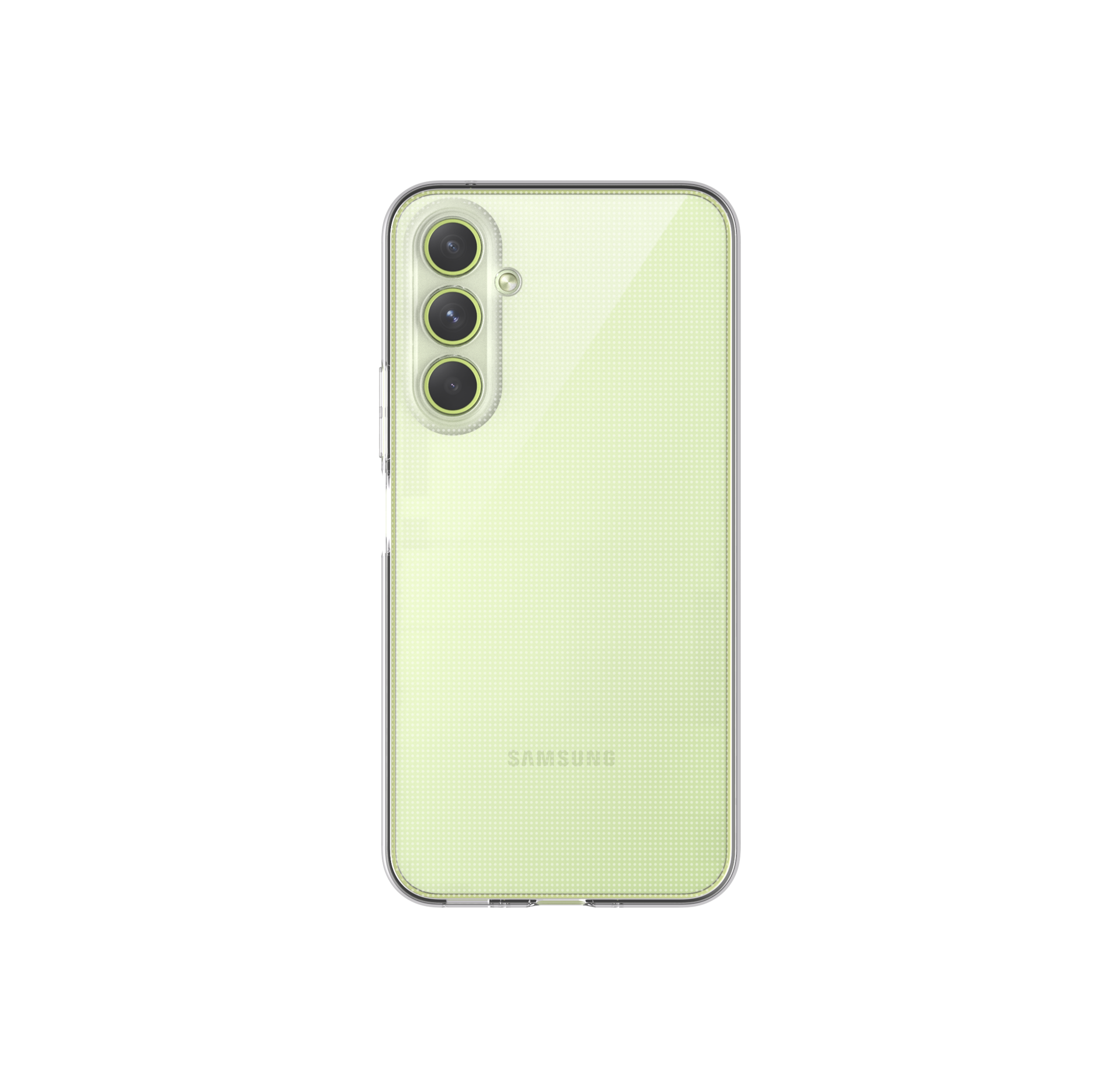 Samsung A54 mobile cover transparent