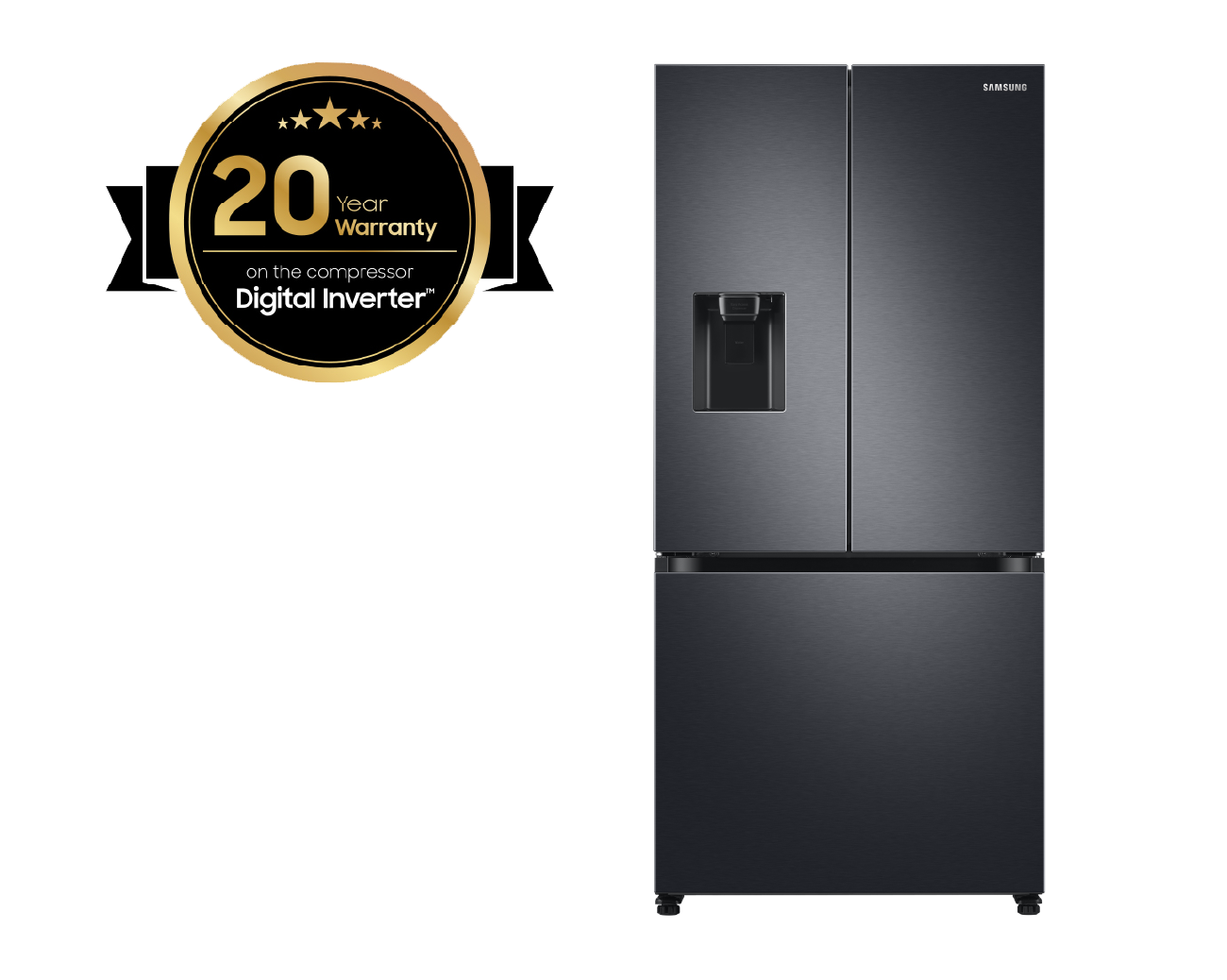 French Door Refrigerator, 470L Net Capacity Samsung Levant
