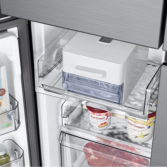 freezer-ice-ice-bucket Silver