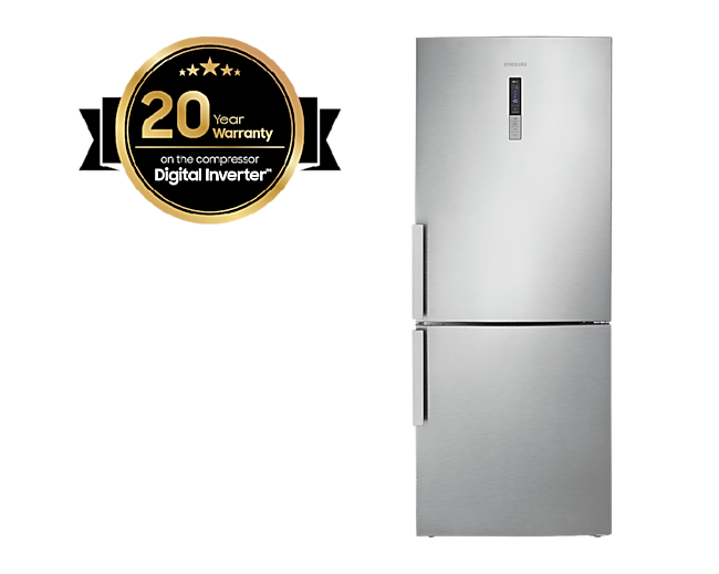 Bottom Freezer Refrigerator 435L - Silver