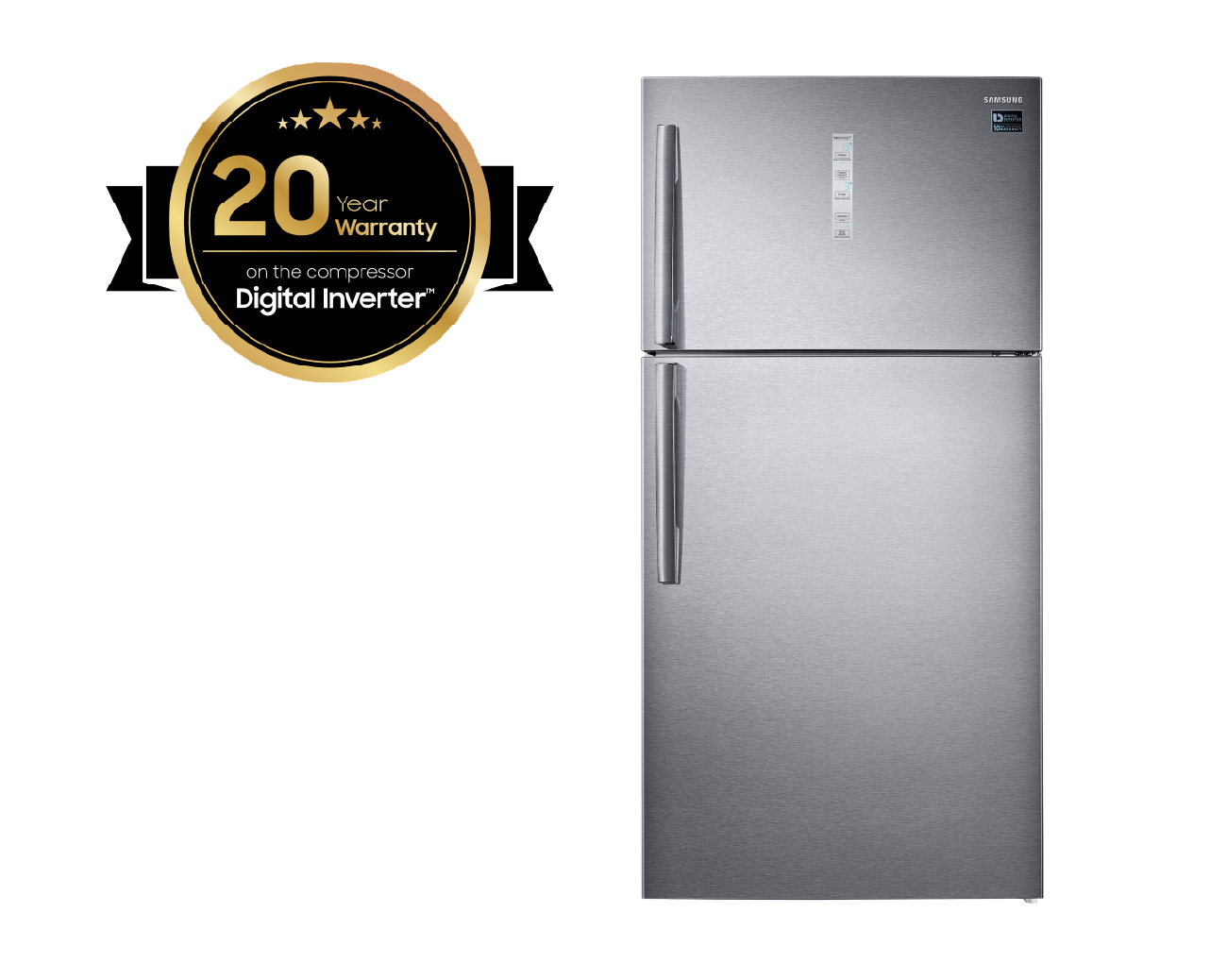 Top-Mount Freezer Refrigerator, 585L Net Capacity | Samsung